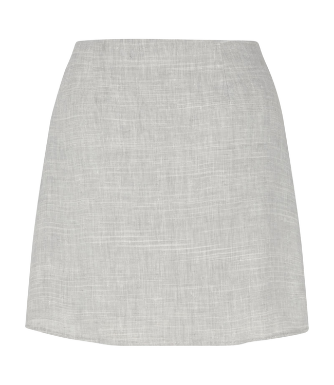 Sajben Skirt Light Grey Mel