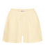 Linen Shorts Soft Yellow