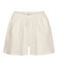 Linen Shorts Ivory White