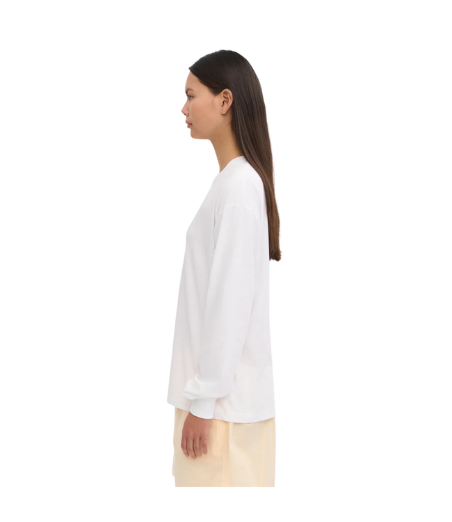 Oversized LS T-shirt Optical White