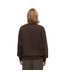 Organic Oversized Crew Coffee Brown