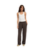 Organic Straight Leg Sweatpants Coffee Brown