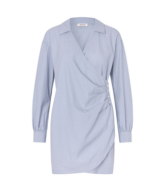 Modström Brodie Dress Zen Blue Pinstripe