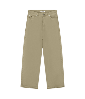 Olaf Monogram Barrel Leg Denim Pant Treehouse