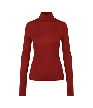 Samsoe Samsoe Sasonnet LS Tneck Sun-Dried Tomato
