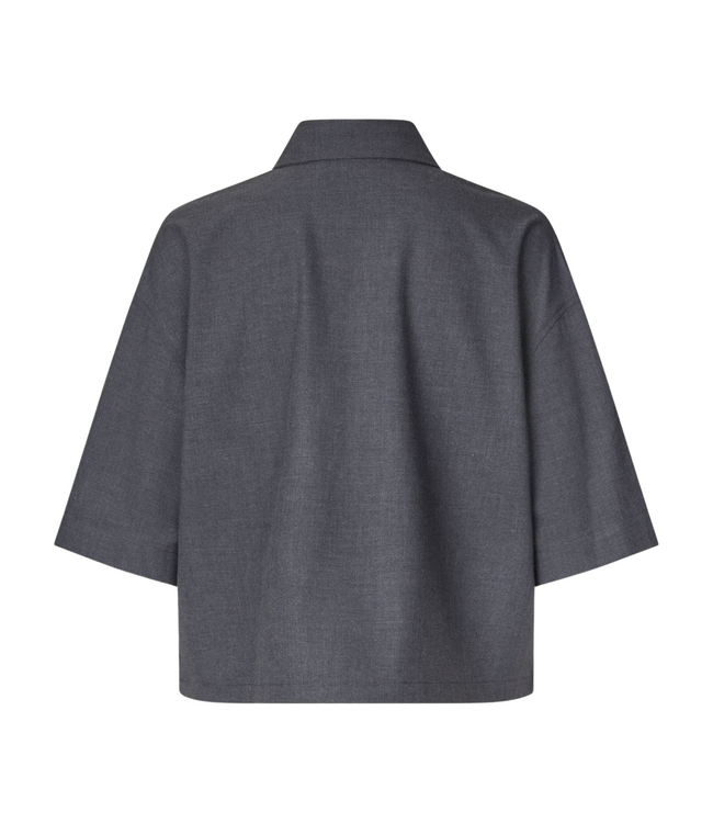 Salulu SS Shirt Ombre Blue