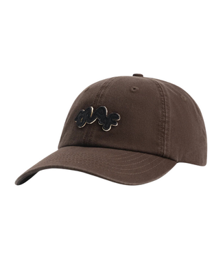 Olaf Washed Signature Logo Cap Chocolate Plum