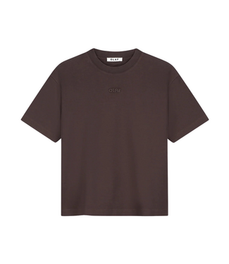 Olaf Logo Boxy Tee Chocolate Plum