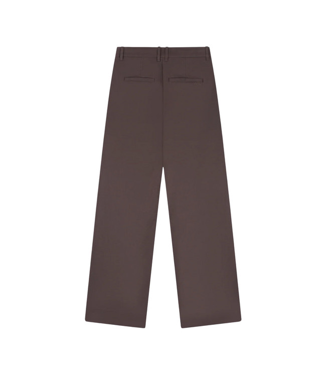 Tailored Trousers Chocolate Plum