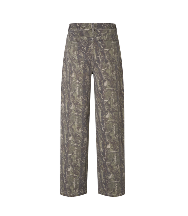 Carton Print Jeans Deepwood Camo