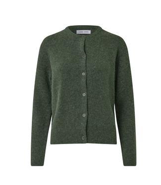 Samsoe Samsoe Nor Short Cardigan Forest Night