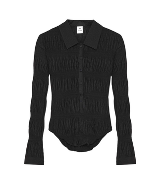 Won Hundred Eliana Polo Shirt Black