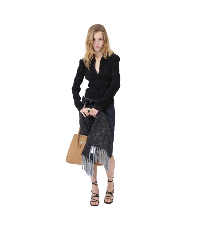 Eliana Polo Shirt Black