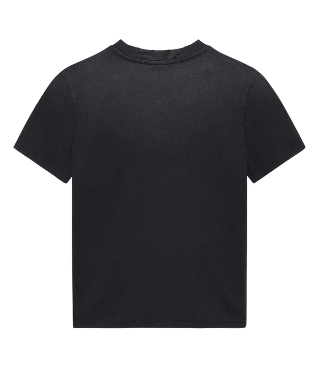 Vera Cat Tshirt Washed Black