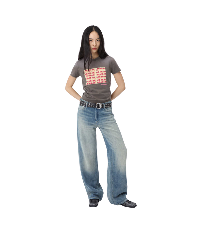 Vera Kisses Tshirt Major Brown