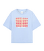 Houston Kisses Tshirt Brunnera Blue