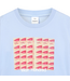 Houston Kisses Tshirt Brunnera Blue