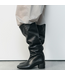 Livia High Booth Black