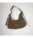 Large Slouchy Bag Olive Suede