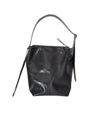 NONA Tote Bag Crushed Patent Stone