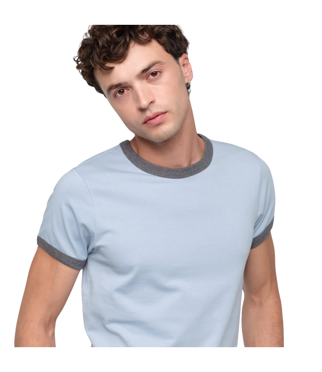 True Heavy Ringer Tee Cloudy Blue
