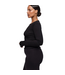 Core Rib Long Sleeve Black