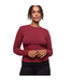 Flex Long Sleeve Tee Cranberry