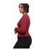 Flex Long Sleeve Tee Cranberry