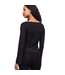 Core Boat Neck Long Sleeve Black
