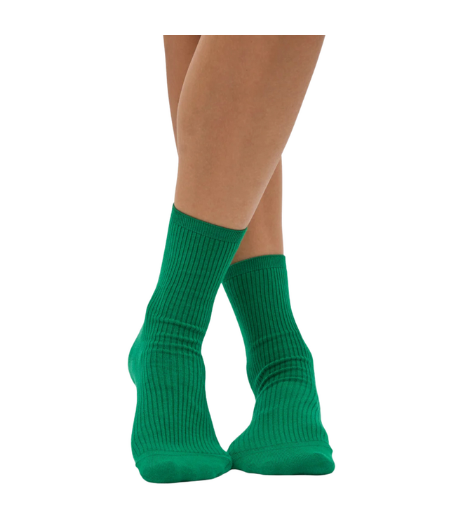 Women Classic Organic Sock Kelly Green