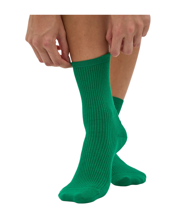 Women Classic Organic Sock Kelly Green