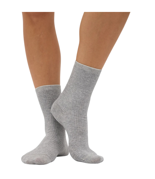 Women Classic Organic Sock Heather Grey