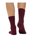 Merino Wool Blend Sock Oxblood Red