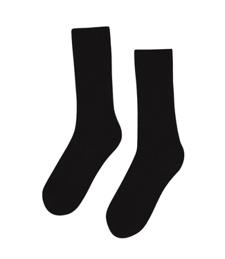 Colorful Standard Merino Wool Blend Sock Black