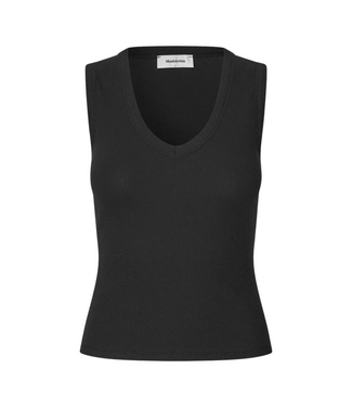 Modström Igor V-Neck Top Black