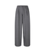 Samsoe Samsoe Saharper Pleat Trousers Dark Grey Mel
