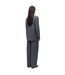 Saharper Pleat Trousers Dark Grey Mel