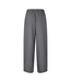 Saharper Pleat Trousers Dark Grey Mel
