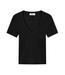 Igor V-neck T-Shirt Black