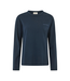 Hellen Logo LS T-Shirt Navy Sky