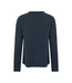 Hellen Logo LS T-Shirt Navy Sky