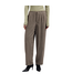 Wool Herringbone Barrel Leg Pant