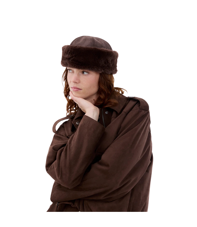Feddie Hat Seal Brown