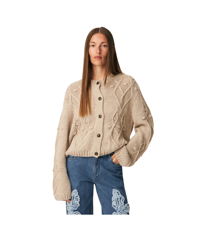Dahlia Cardigan Beige Melange