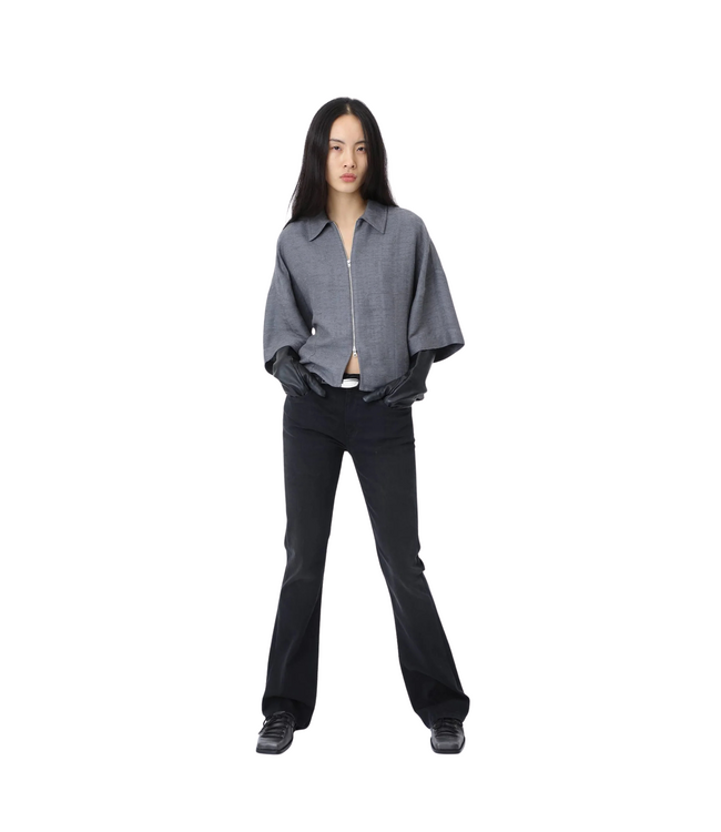 Salima Denim Pants Black