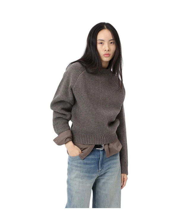 Bena Knit Sweater Major Brown
