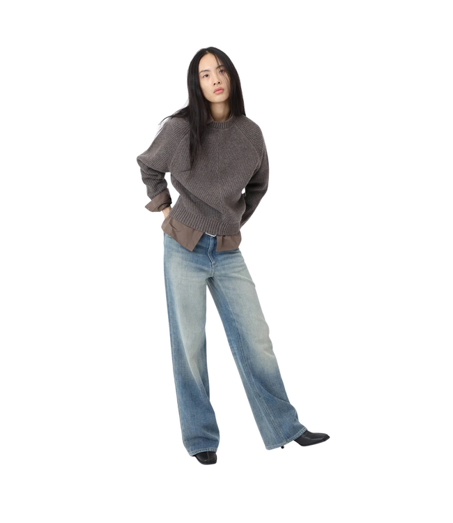 Bena Knit Sweater Major Brown