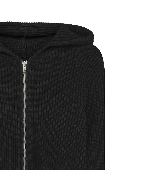 Glasgow Knit Hood W Black