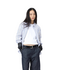 Lenoa Panel Stripe Shirt Micro Chip Grey Comb