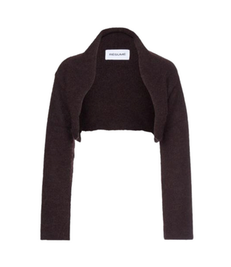 Résumé Ophelia Knit Bolero Bitter Chocolate